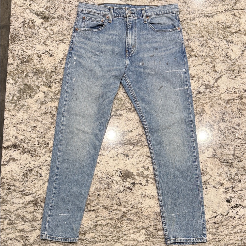 Levi's Men's Slim Jeans in Light Blue